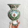Ceramic vase "Punter" - 22cm. -