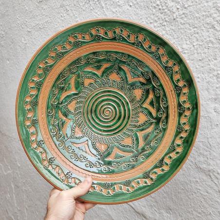 Ceramic Plate "Tito" - 37 cm. -