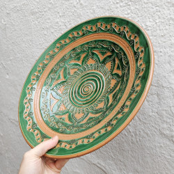 Ceramic Plate "Tito" - 37 cm. -