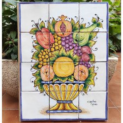 Mural de Azulejos "FRUTAS"