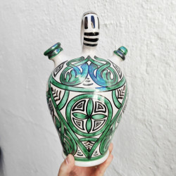 Ceramic Botijo "Punter" -...
