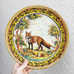 Plato de cerámica - 30 cm. -