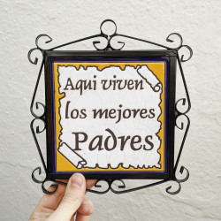 Tile "PADRES" Avec cadre -...