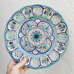 Plato "Castañuela" - 30 cm.