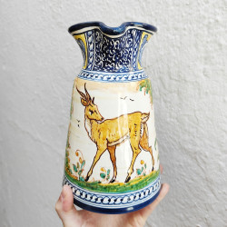 Ceramic jug "Robles" - 23cm. -