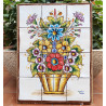 Ceramic Tile Mural "FLORES"