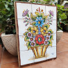 Murale in piastrelle "FIORI"