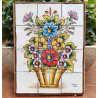 Ceramic Tile Mural "FLORES"