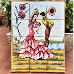 Carrelage mural "FLAMENCO"
