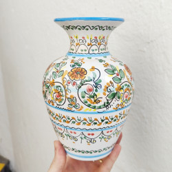 Ceramic vase "Cruz" - 21cm. -