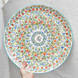 Grande Plat "Cruz" - 50cm. -