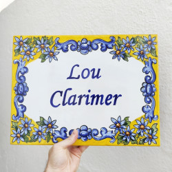 Placa grande personalizable "POR ENCARGO"