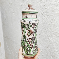 Ceramic Vase with lid...