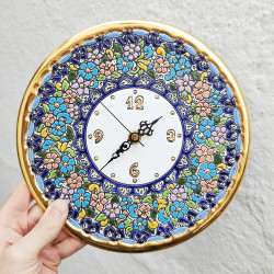 Ceramic Clock "Arte" - 24cm. -