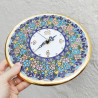 Ceramic Clock "Arte" - 24cm. -