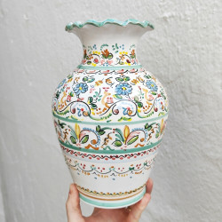 Ceramic vase "Cruz" - 26cm. -