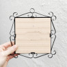 Piastrella "UN CICLISTE" con cornice - 15 cm (6 pollici) -