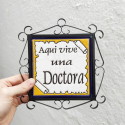 Ceramic Tile "DOCTORA" with...