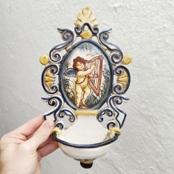 "Holy water" font-cross...