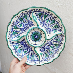 "Tapas" ceramic plate -...