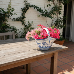 Ceramic basket "Toledo" -...