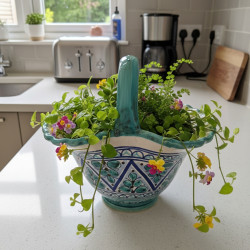 Ceramic basket "Toledo" -...