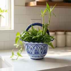 Ceramic basket "Toledo" -...