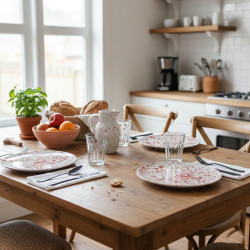 Set de 2 Platos de cerámica.