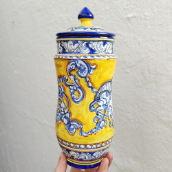 Ceramic "Albarelo" - 29cm. -