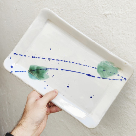 Vassoio in ceramica - Gres -