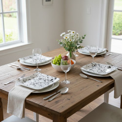 Set de 2 Platos de cerámica.