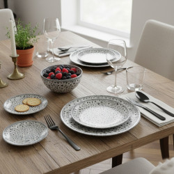 Lot de 2 plats en ceramique.