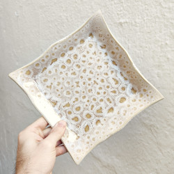 Set de 2 Platos de cerámica.