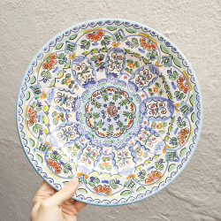 Plate "Cruz" - 34cm. -