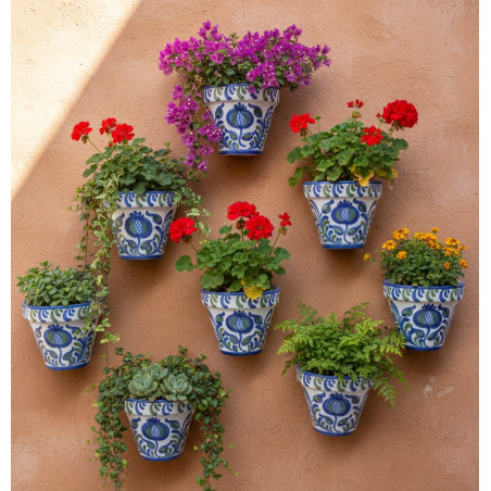Set of 3 Hanging Pots "Granada"