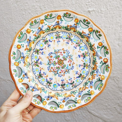 Plate "Cruz" - 25cm. -