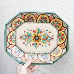 Ceramic tray - 32cm.
