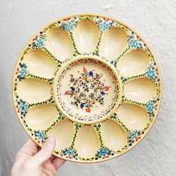 Plat pour oeufs - 29 cm.