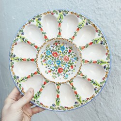 Bandeja Huevos "Cruz" - 29 cm.