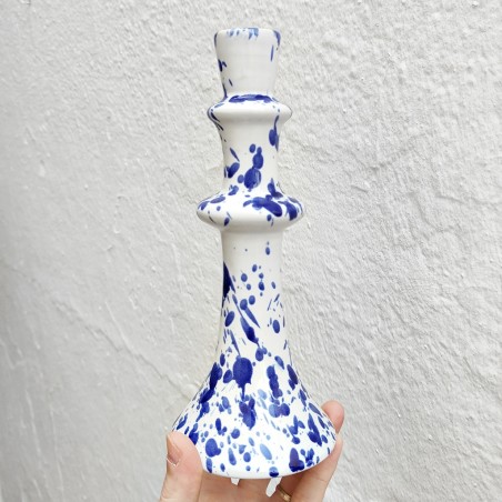 Candeliere in ceramica - 23 cm.