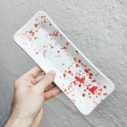 Ceramic tray - 26cm. -...