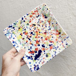 Set de 2 Platos de cerámica.