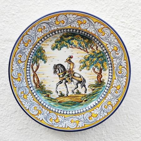 Keramikteller - 40 cm.