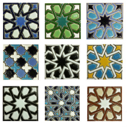 Azulejos 7,5cm (3 in.) de cerámica -