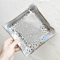 Set de 2 Platos de cerámica.