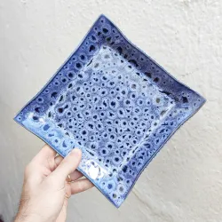 Zestaw 2 talerzy ceramicznych.