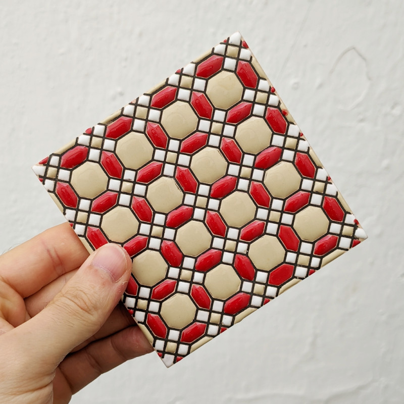 Płytki ceramiczne o grubości 11 cm (4,3 cala) – Wyprodukowano w Hiszpanii –
