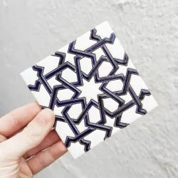 Piastrelle in ceramica da 11 cm (4,3 pollici) - Prodotte in Spagna -