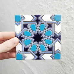 Piastrelle in ceramica da 11 cm (4,3 pollici) - Prodotte in Spagna -