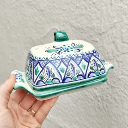 Butterdose aus Keramik